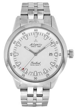 Швейцарские наручные  мужские часы Atlantic 73365.41.21. Коллекция Seacloud