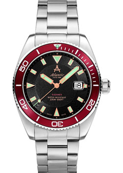 Швейцарские наручные  мужские часы Atlantic 80378.41.61R. Коллекция Mariner