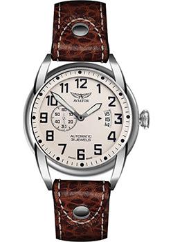 Швейцарские наручные  мужские часы Aviator V.3.18.0.161.4. Коллекция Bristol Scout