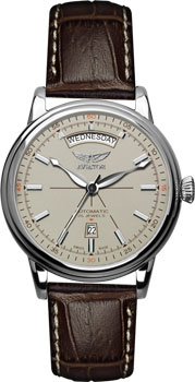Швейцарские наручные  мужские часы Aviator V.3.20.0.141.4. Коллекция Douglas Day-Date