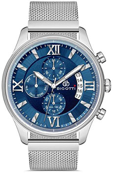 fashion наручные  мужские часы BIGOTTI BG.1.10202-1. Коллекция Milano