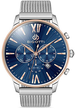 fashion наручные  мужские часы BIGOTTI BG.1.10258-4. Коллекция Milano
