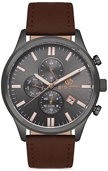 fashion наручные  мужские часы BIGOTTI BG.1.10273-4. Коллекция Milano