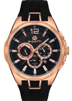 fashion наручные  мужские часы BIGOTTI BG.1.10322-3. Коллекция Milano