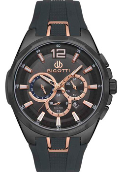 fashion наручные  мужские часы BIGOTTI BG.1.10322-4. Коллекция Milano