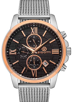 fashion наручные  мужские часы BIGOTTI BG.1.10330-4. Коллекция Milano