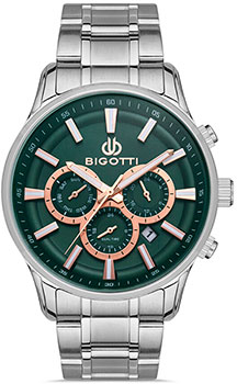 fashion наручные  мужские часы BIGOTTI BG.1.10419-3. Коллекция Milano