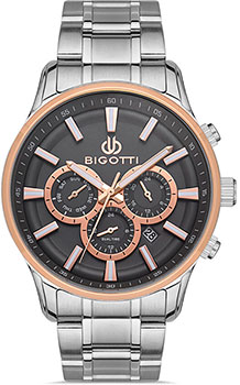 fashion наручные  мужские часы BIGOTTI BG.1.10419-4. Коллекция Milano