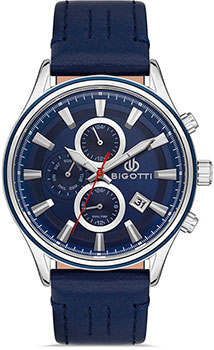 fashion наручные  мужские часы BIGOTTI BG.1.10422-3. Коллекция Milano