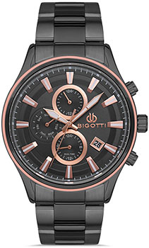 fashion наручные  мужские часы BIGOTTI BG.1.10423-4. Коллекция Milano
