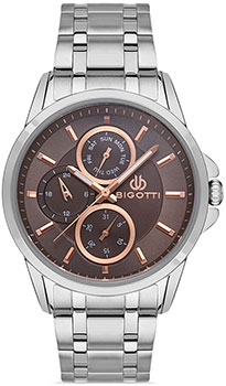 fashion наручные  мужские часы BIGOTTI BG.1.10427-1. Коллекция Milano