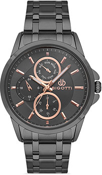 fashion наручные  мужские часы BIGOTTI BG.1.10427-5. Коллекция Milano