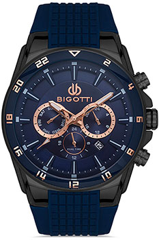 fashion наручные  мужские часы BIGOTTI BG.1.10428-5. Коллекция Milano