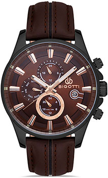 fashion наручные  мужские часы BIGOTTI BG.1.10439-5. Коллекция Milano