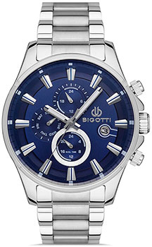 fashion наручные  мужские часы BIGOTTI BG.1.10440-3. Коллекция Milano