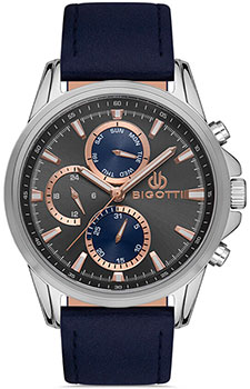 fashion наручные  мужские часы BIGOTTI BG.1.10443-2. Коллекция Milano