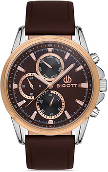 fashion наручные  мужские часы BIGOTTI BG.1.10443-5. Коллекция Milano
