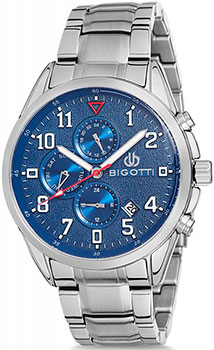 fashion наручные  мужские часы BIGOTTI BGT0202-2. Коллекция Milano