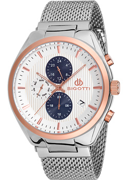 fashion наручные  мужские часы BIGOTTI BGT0277-3. Коллекция Milano