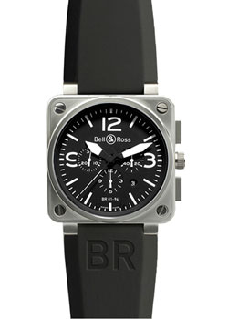 Часы Bell&Ross BR 01 BR0194-BL-ST