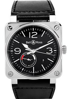Швейцарские наручные мужские часы Bell&Ross BR0397-BL-SI_SCA. Коллекция BR 03