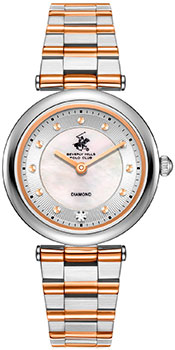 fashion наручные женские часы Beverly Hills Polo Club BP3870X.530. Коллекция Diamond