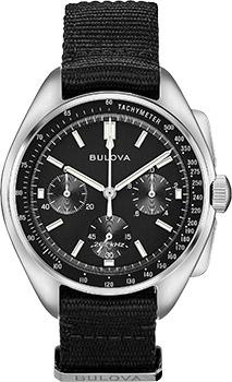 Японские наручные  мужские часы Bulova 96A225. Коллекция Lunar Pilot Chronograph