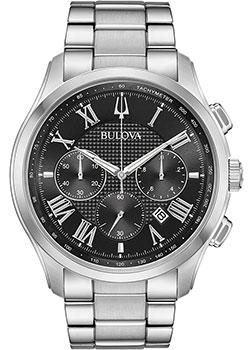 Японские наручные  мужские часы Bulova 96B288. Коллекция Classic