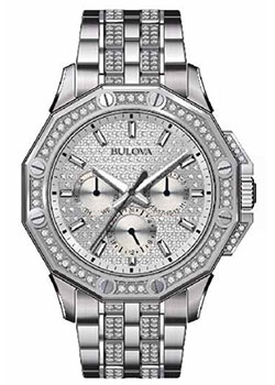 Японские наручные  мужские часы Bulova 96C134. Коллекция Octava