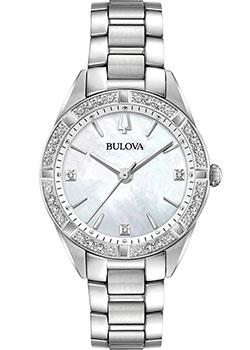 Японские наручные  женские часы Bulova 96R228. Коллекция Sutton