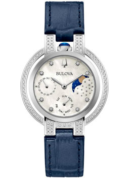 Японские наручные  женские часы Bulova 96R237. Коллекция Rubaiyat