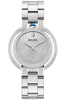 Японские наручные  женские часы Bulova 96R238. Коллекция Rubaiyat