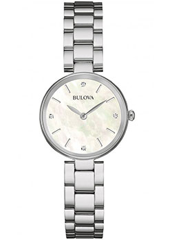 Японские наручные  женские часы Bulova 96S159. Коллекция Diamonds