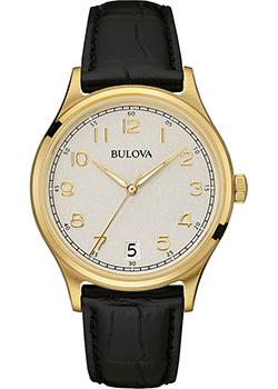 Японские наручные  мужские часы Bulova 97B147. Коллекция Classic