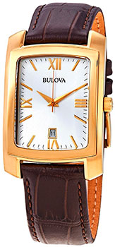 Японские наручные  мужские часы Bulova 97B162. Коллекция Classic