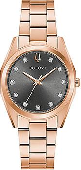 Японские наручные  женские часы Bulova 97P156. Коллекция Surveyor