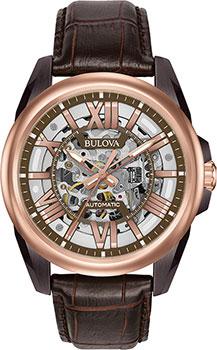 Японские наручные  мужские часы Bulova 98A165. Коллекция Sutton