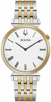 Японские наручные  мужские часы Bulova 98A233. Коллекция Regatta