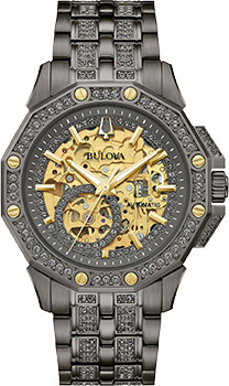 Японские наручные  мужские часы Bulova 98A293. Коллекция Octava
