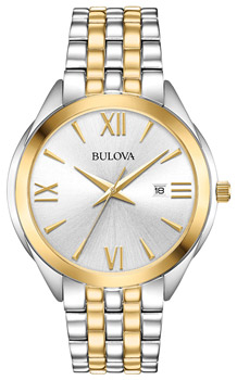 Японские наручные  мужские часы Bulova 98B331. Коллекция Classic