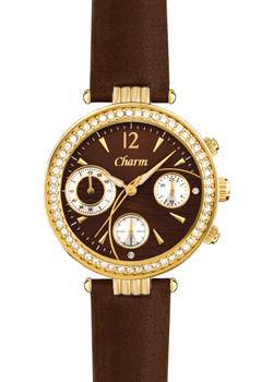 Российские наручные  женские часы Charm 8046106. Коллекция Хронографы
