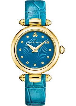 Швейцарские наручные  женские часы Claude Bernard 20209-37JBUPID. Коллекция Dress Code Mini Quartz