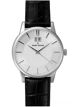 Швейцарские наручные мужские часы Claude Bernard 63003-3AIN. Коллекция Northline