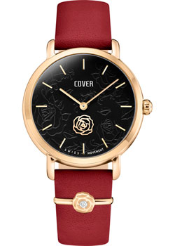 Швейцарские наручные женские часы Cover CO1000.06. Коллекция Misty Rose  - купить