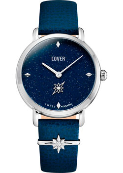 Швейцарские наручные  женские часы Cover CO1005.01. Коллекция Galactic Dream