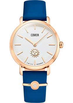Швейцарские наручные  женские часы Cover CO1006.01. Коллекция Goddess of Sun