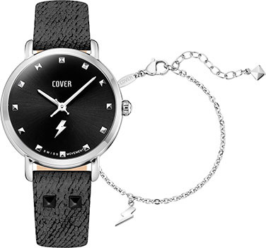 Швейцарские наручные женские часы Cover CO1007.02. Коллекция Crazy Seconds  - купить