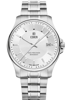 Швейцарские наручные  мужские часы Cover CO200.02. Коллекция Marville