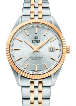 Швейцарские наручные  мужские часы Cover CO208.05. Коллекция Gents