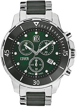 Швейцарские наручные  мужские часы Cover CO51.01. Коллекция Ceramic
